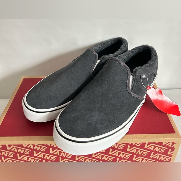 NWT. Vans® Asher Men's Suede Slip-On Shoes Size 11.5 - Picture 11 of 13